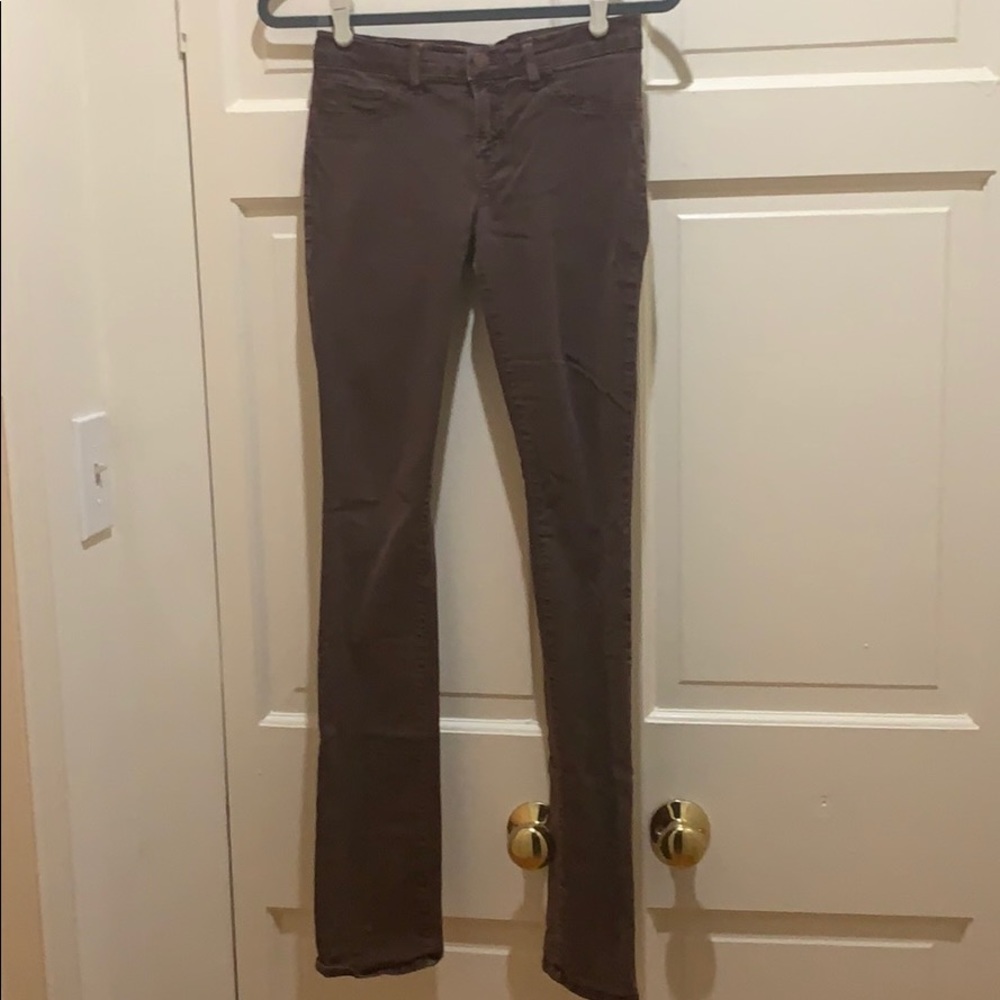 J Brand brown bootcut jeans - size 27